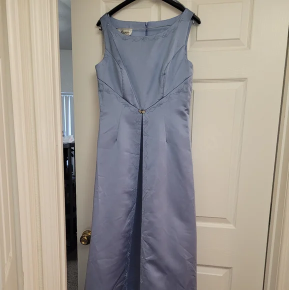 Michaelangelo Periwinkle Bridesmaid Dress - Picture 6 of 6